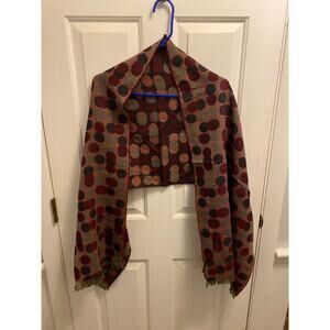 Saks Fifth Avenues Women's One Size 100% Extra Fine Merino Wool Scarves Wrap